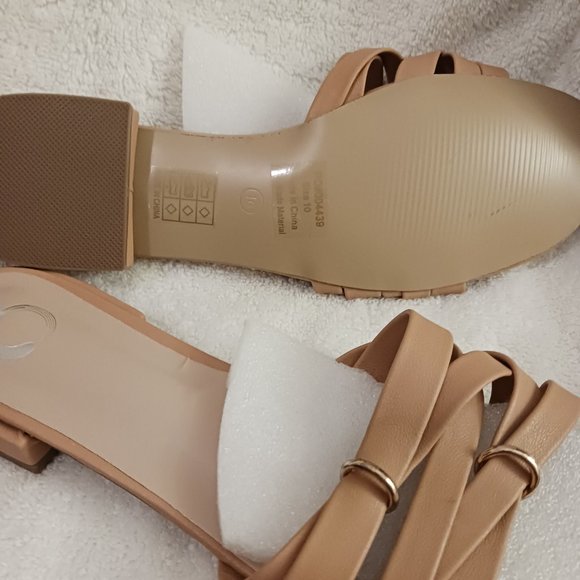 Journee Collection Brown Strap Sandal - Picture 3 of 7